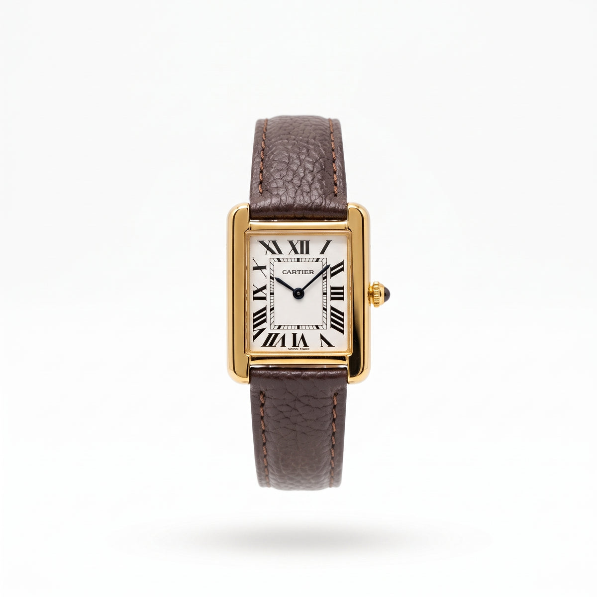 Cartier tank - Or et Maron