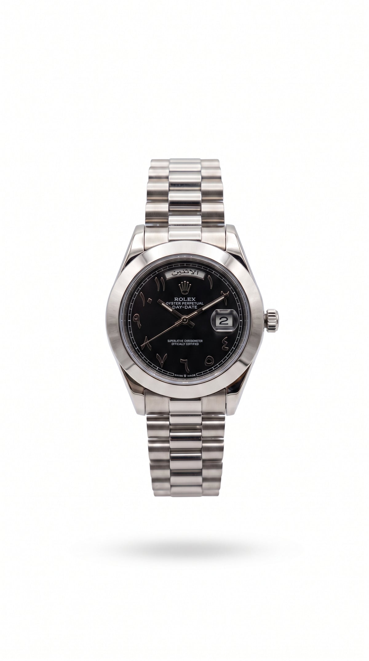 Rolex Day-Date - Cadran Noir Arabes