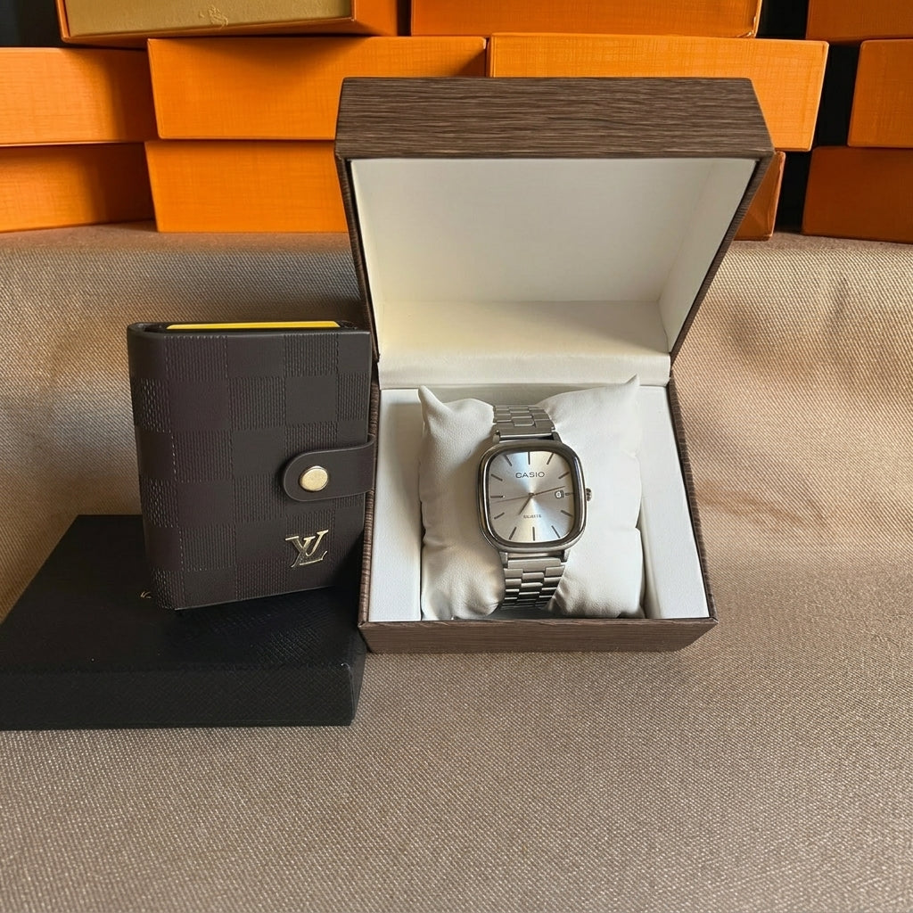 CASIO+PORTE MONNAIE