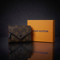 Porte Monnaie LV marron Noir