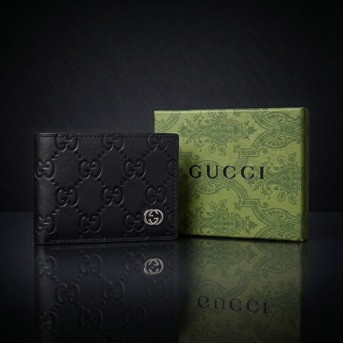 Porte-monnaie GUCCI Noir