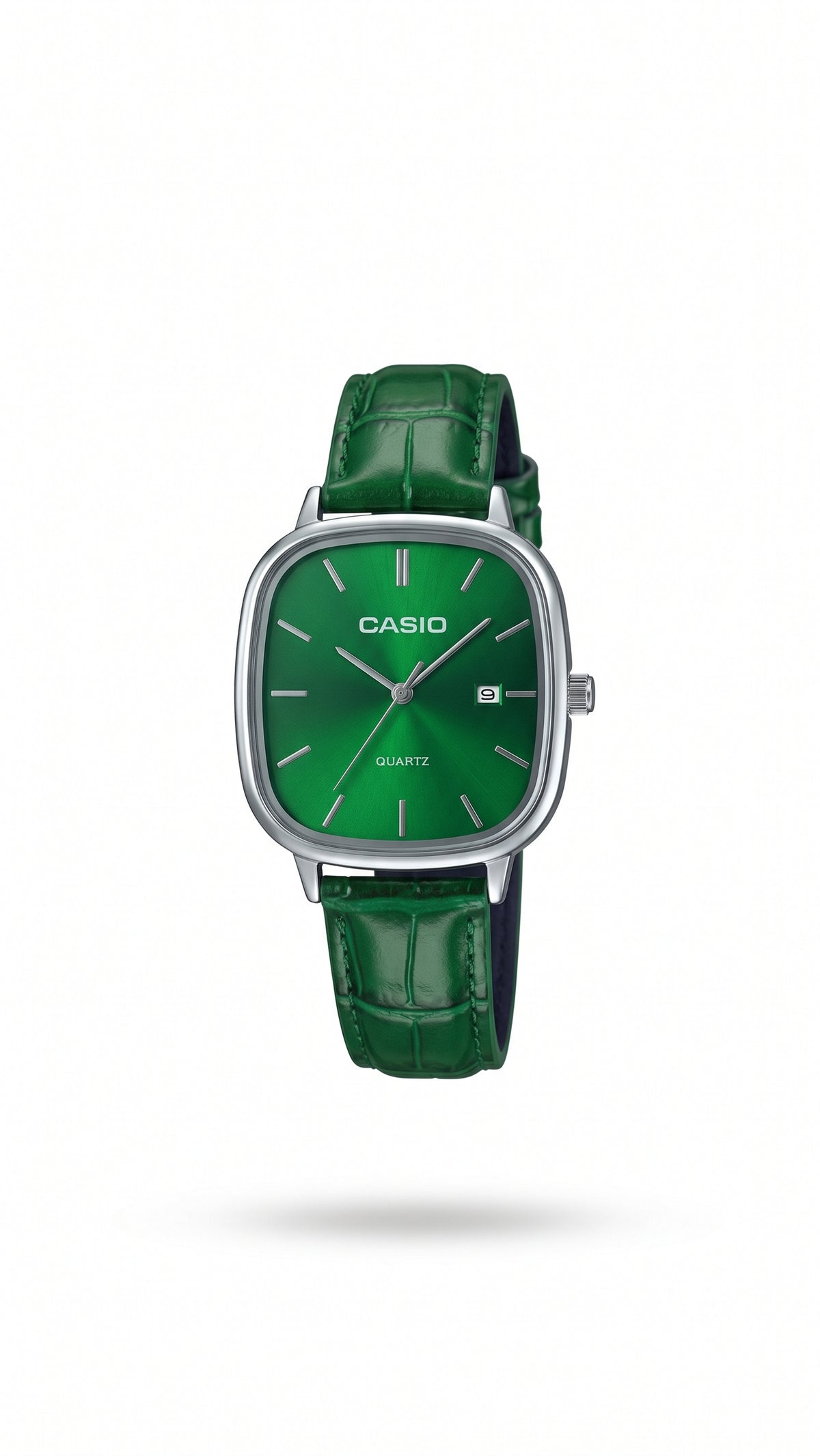 Casio Vintage Tank - Cuir Vert