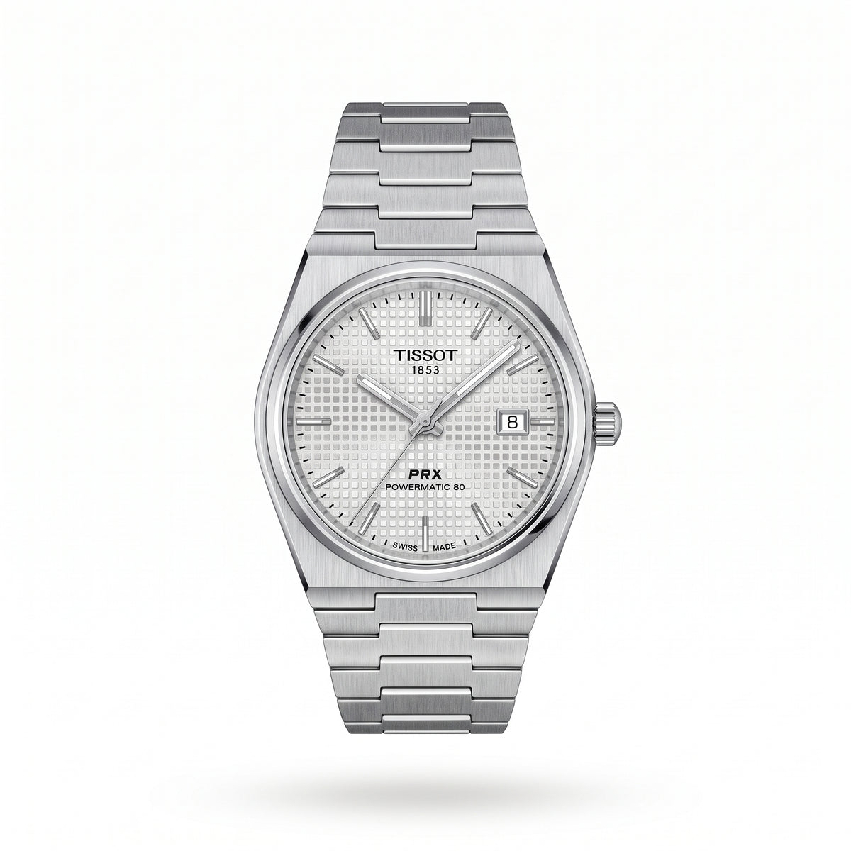 Tissot Powermatic 80 - Blanc texturé